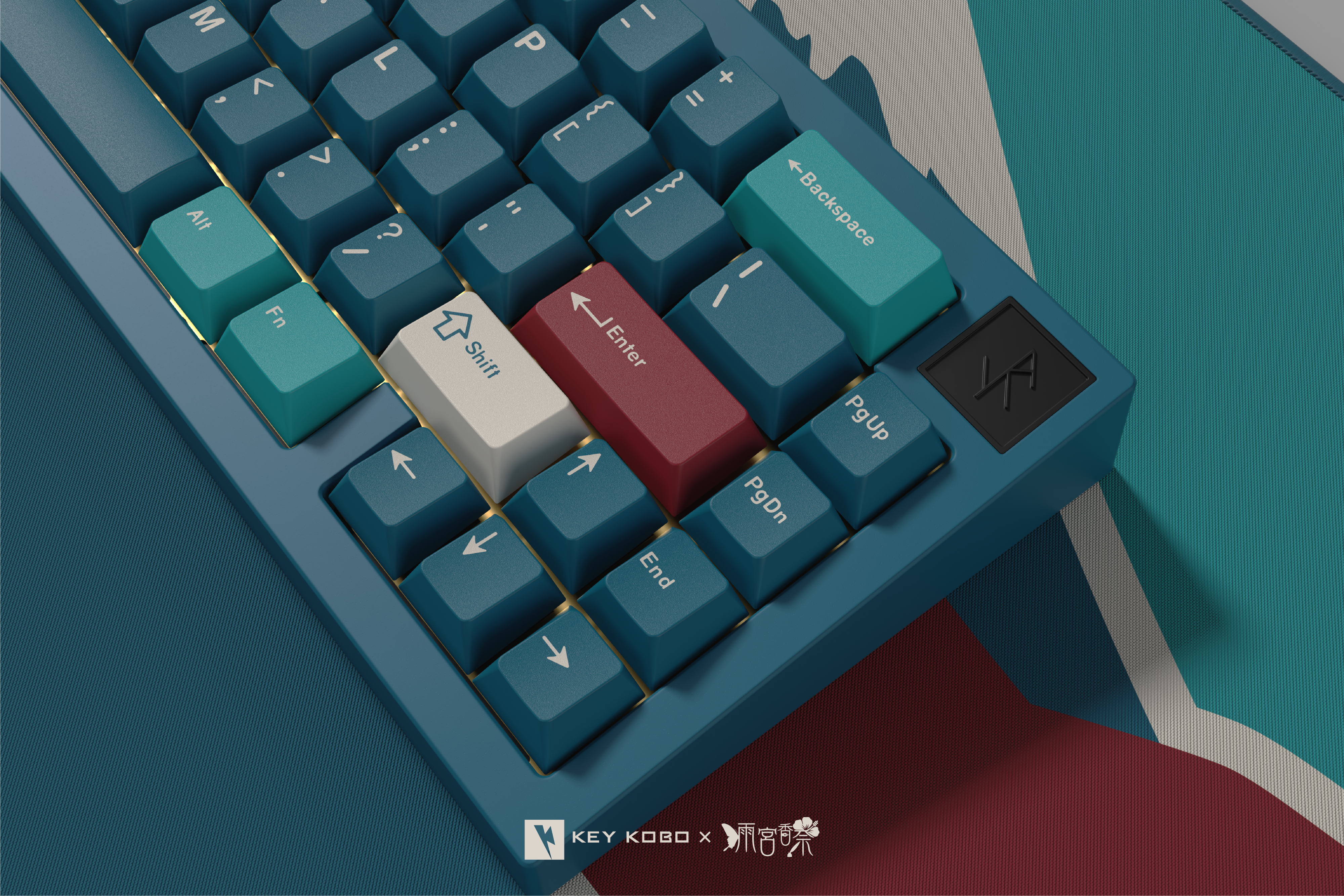 Keykobo Motosu Lake Keycaps - Pre-Order