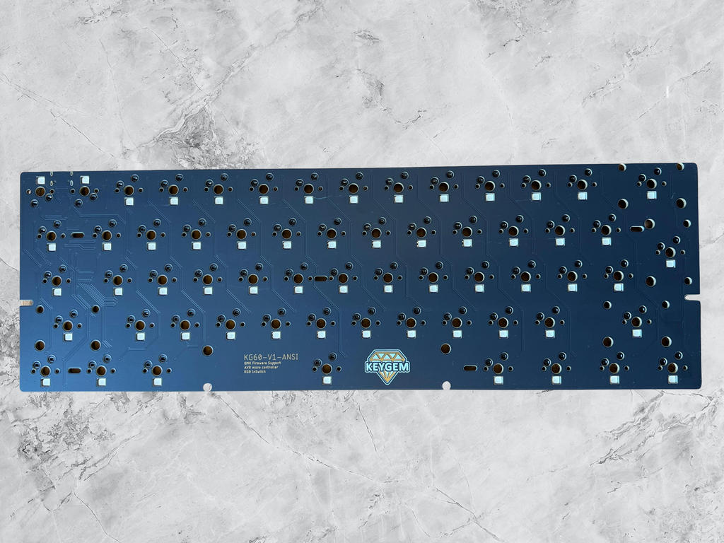 KEYGEM 60% ANSI PCB with ISO Enter