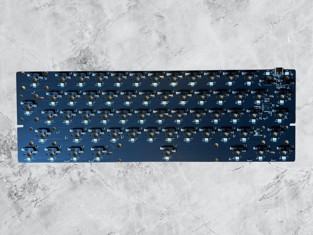 KEYGEM 60% ANSI PCB with ISO Enter