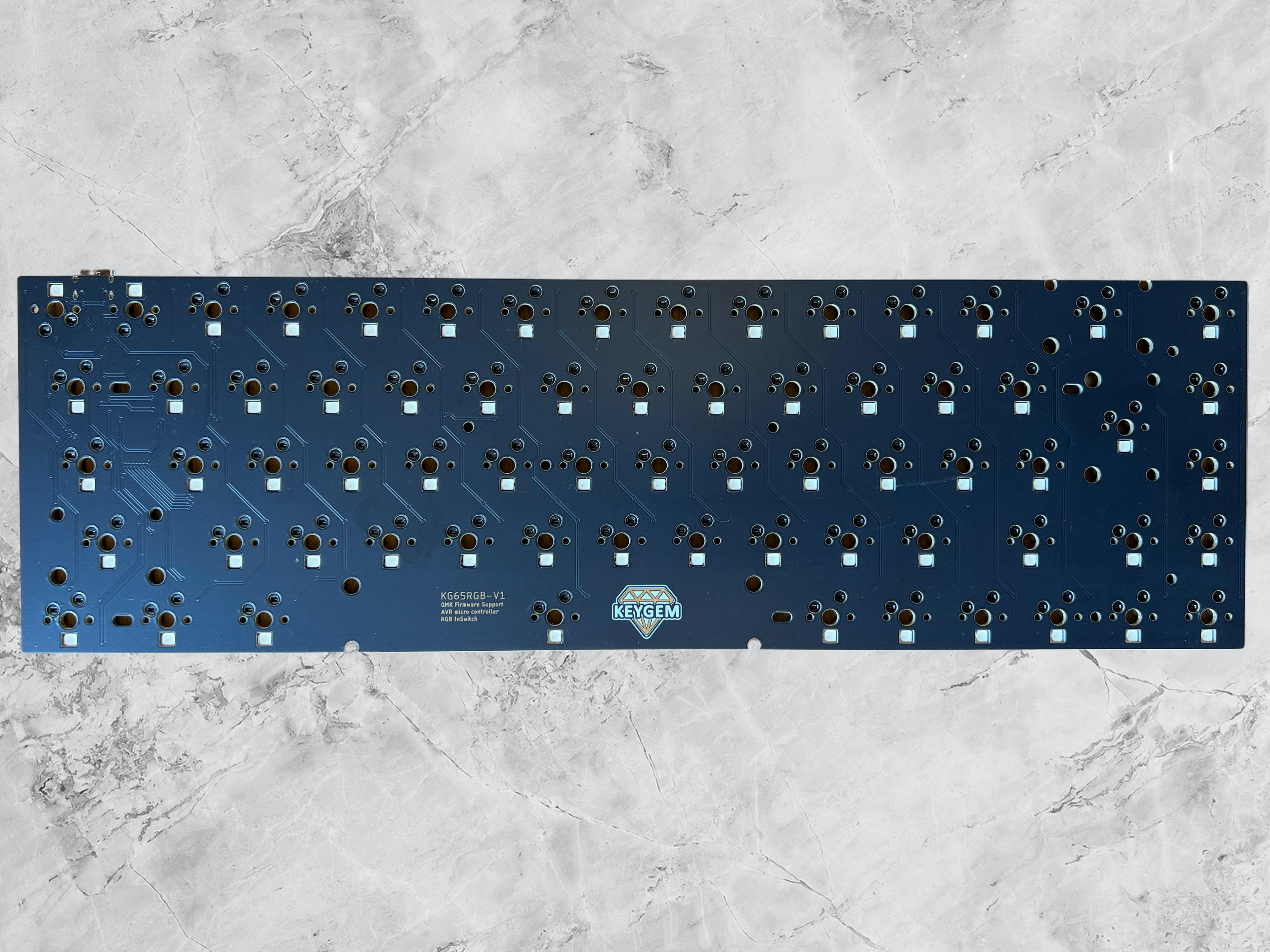 KEYGEM 65% ANSI PCB with ISO Enter