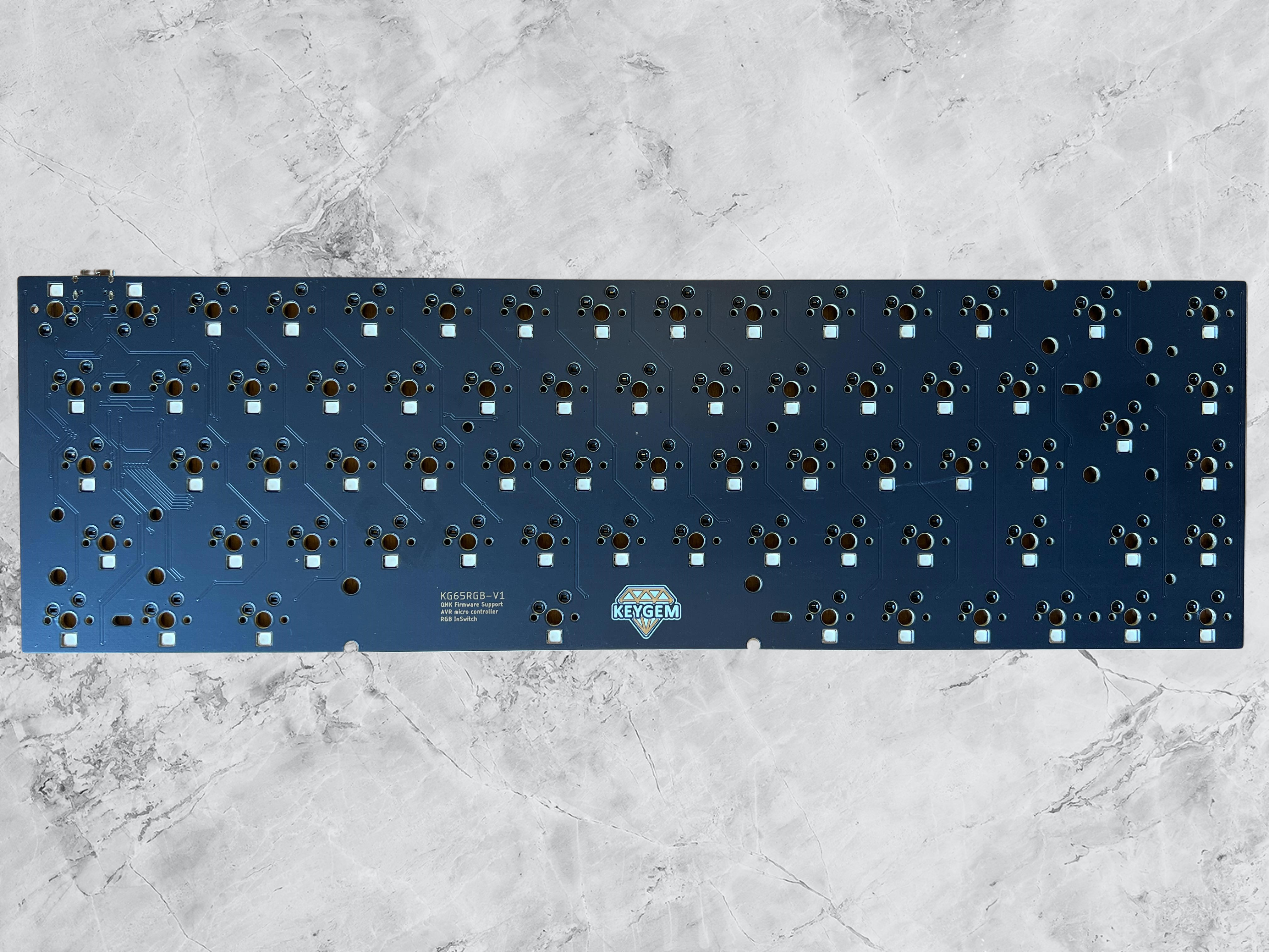 KEYGEM 65% ANSI PCB with ISO Enter