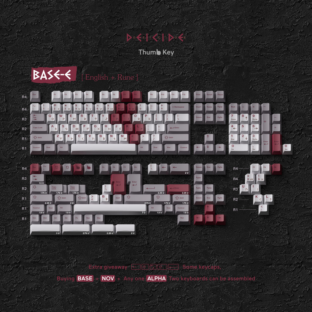 DMK Deicide Keycaps