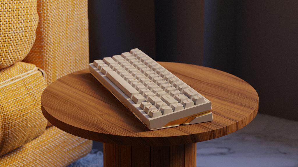 KKB Kintsugi Shiro Keycaps - Group-Buy