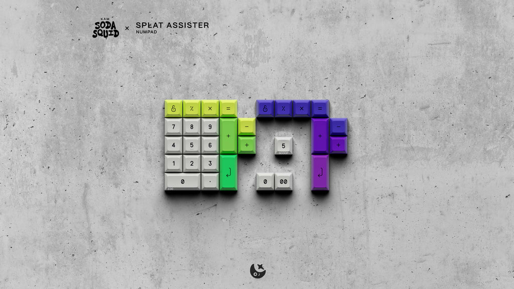 KAM Soda Squid Keycaps