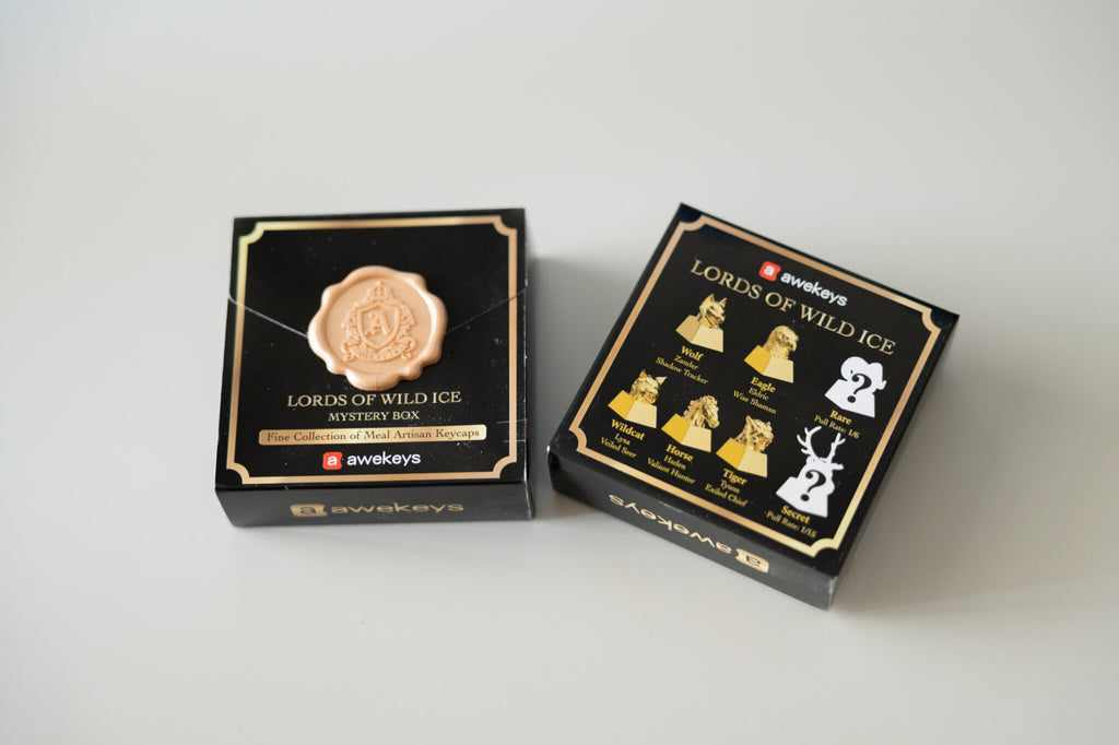 Awekeys Wild Ice Full Metal Keycaps Set - Group-Buy