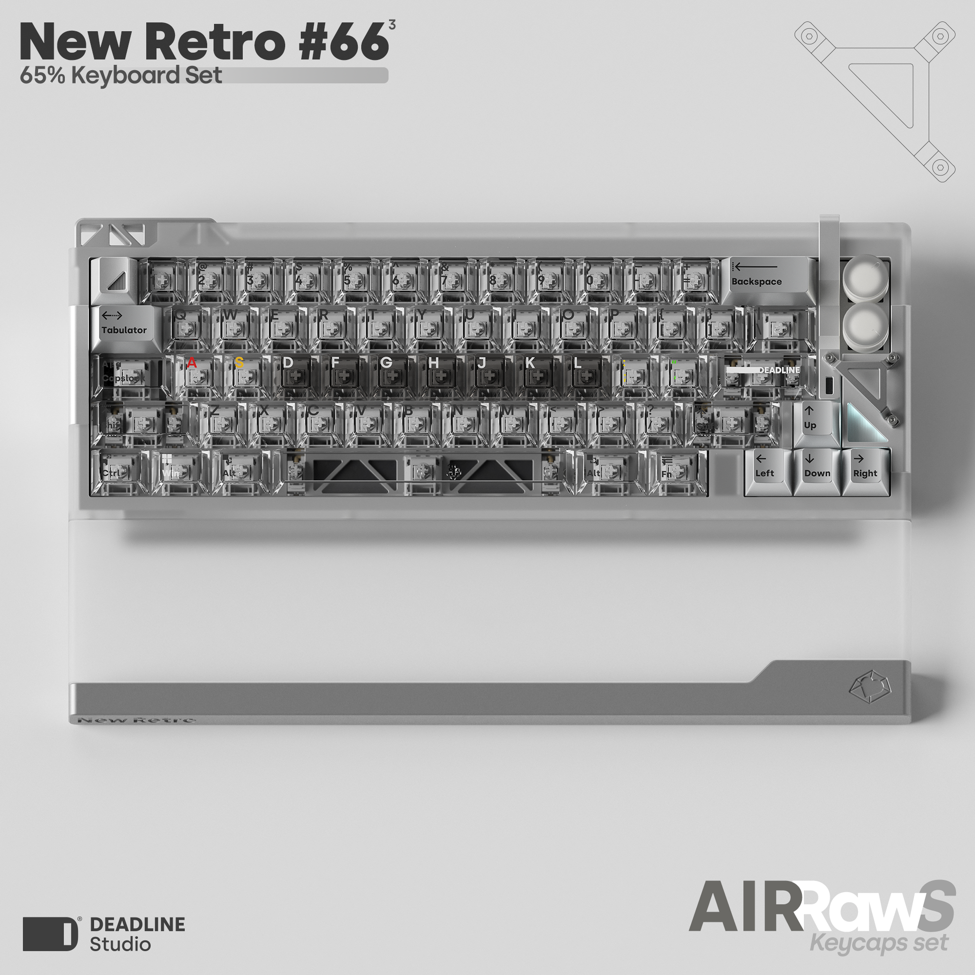DEADLINE Studio NewRetro#66v3 Keyboard Kit - Group-Buy