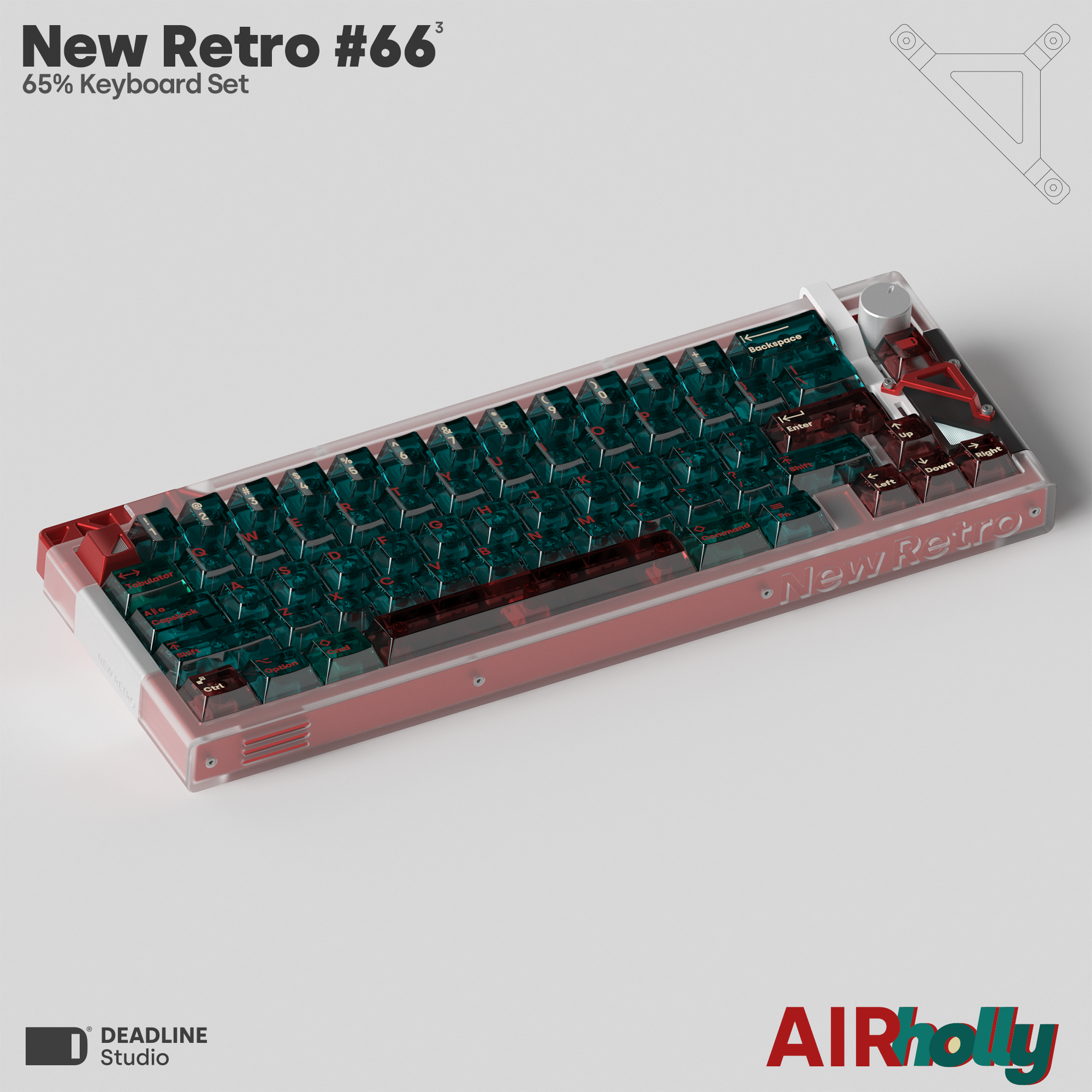 DEADLINE Studio NewRetro#66v3 Keyboard Kit - Group-Buy