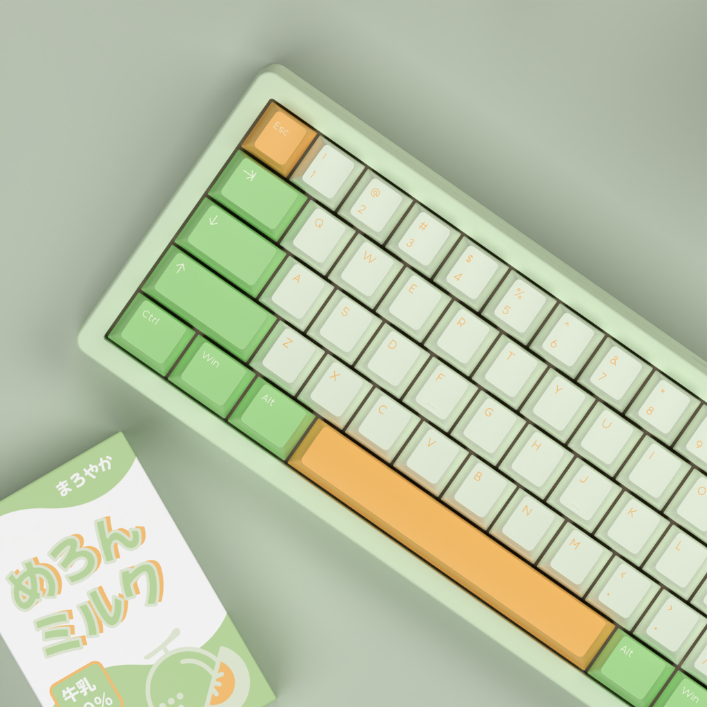 Melon Milk Keycaps