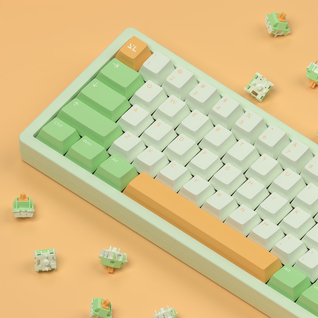 Melon Milk Keycaps