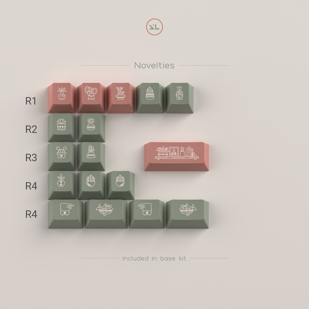 SL Habitat Keycaps B-Stock