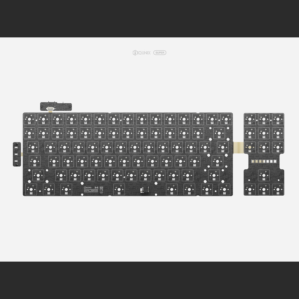 IQUNIX Super Series 1+1 Switches and Keycaps
