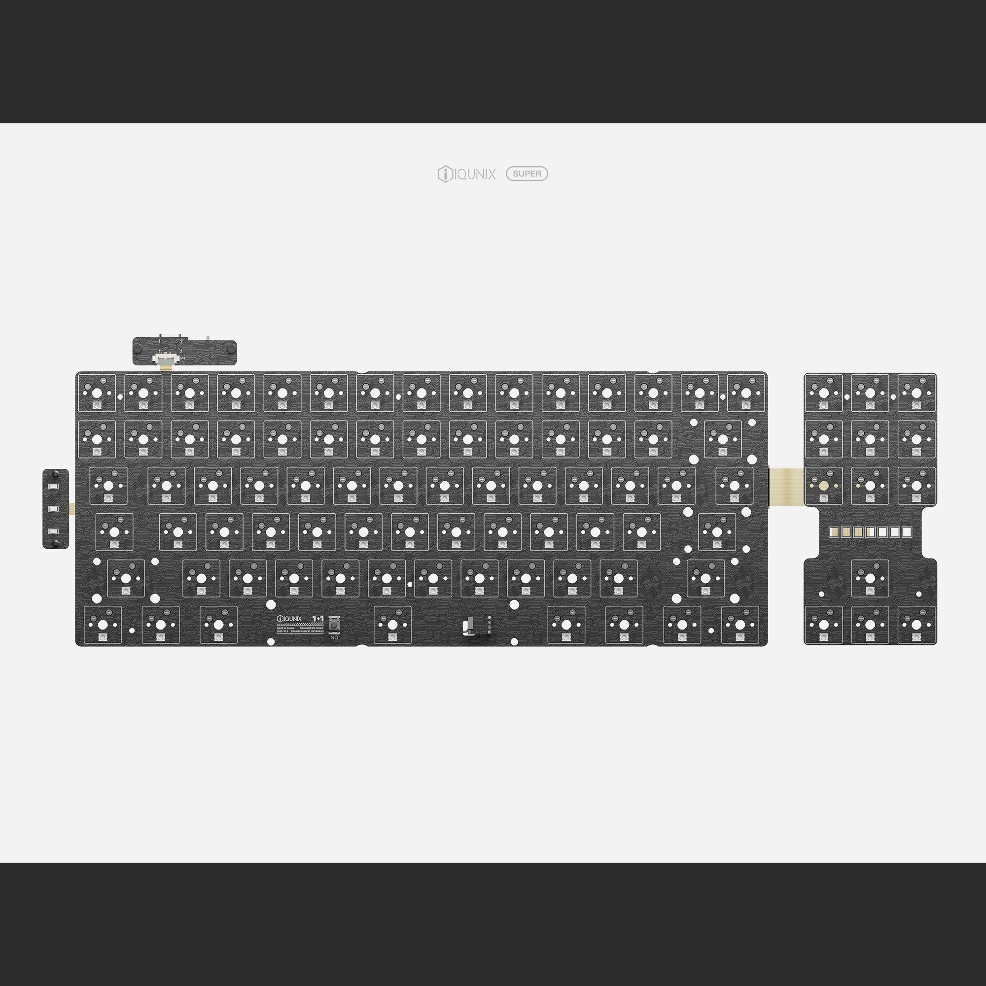 IQUNIX Super Series 1+1 Switches and Keycaps