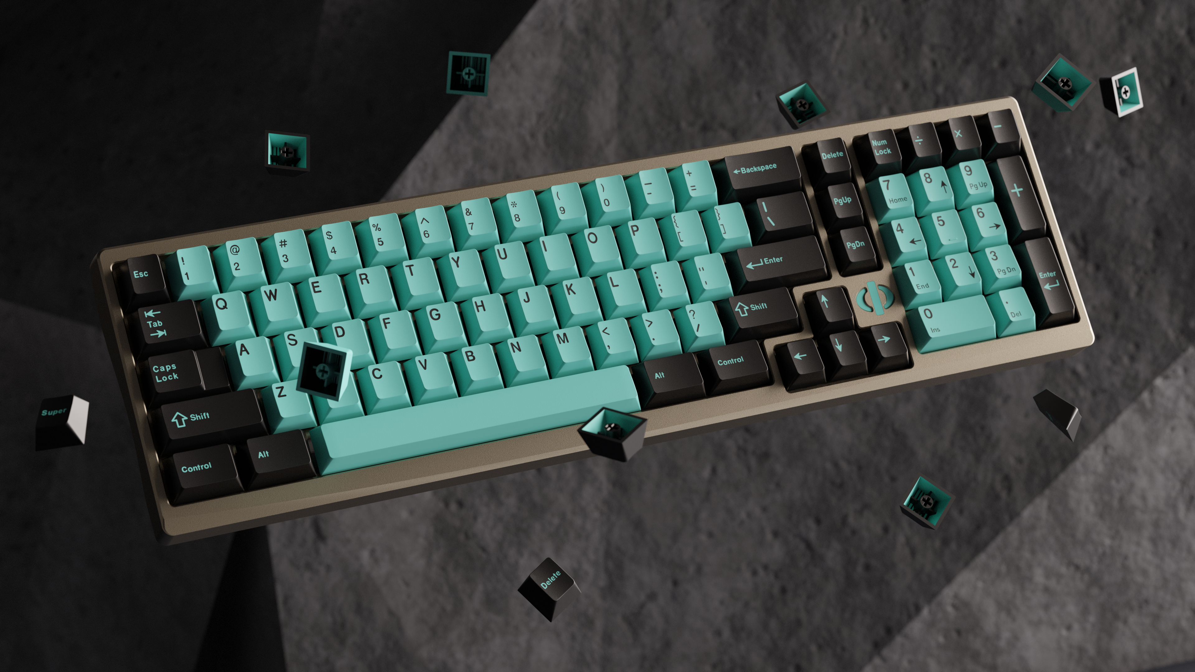 Keykobo Verdigris Keycaps - Group-Buy