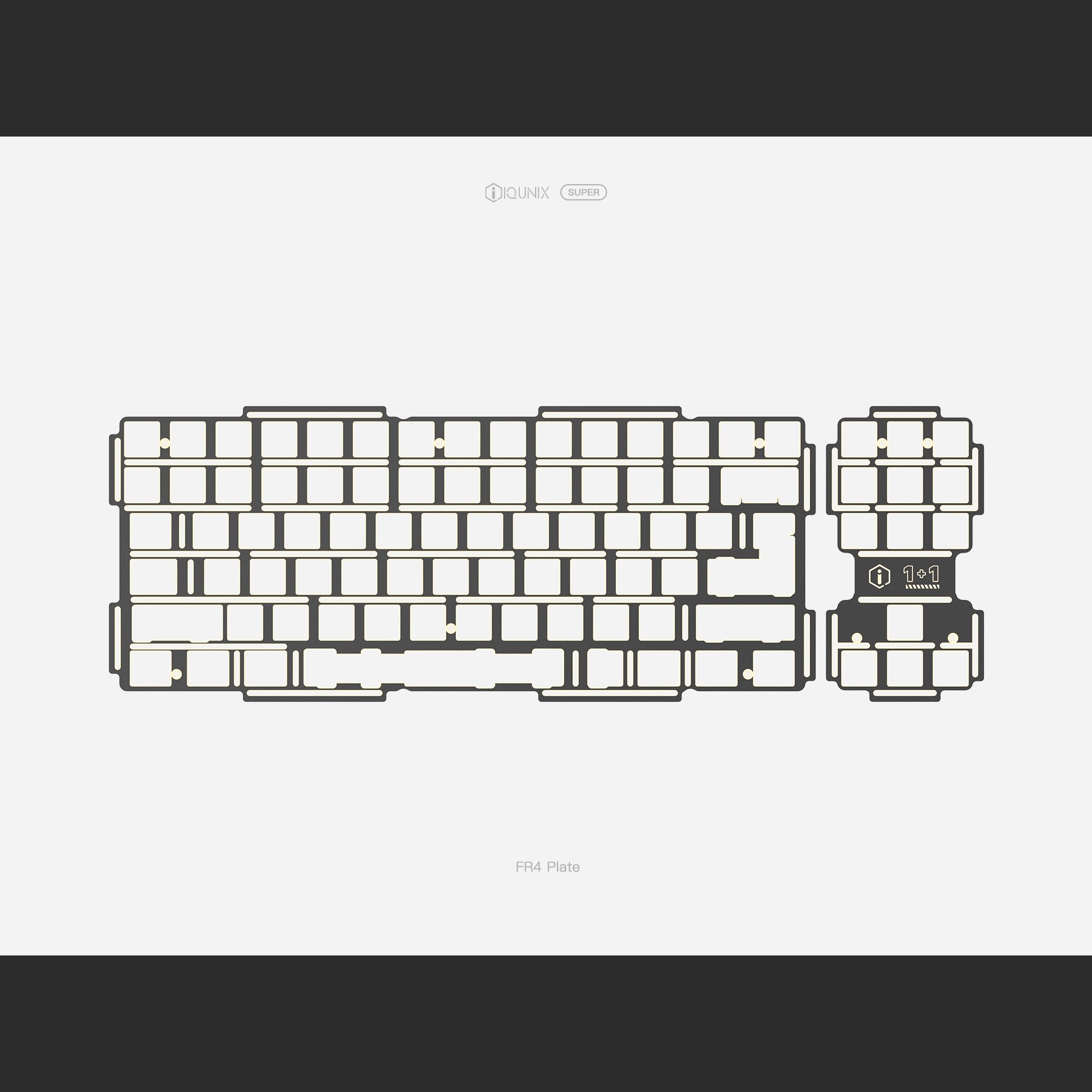 IQUNIX Super Series 1+1 Switches and Keycaps
