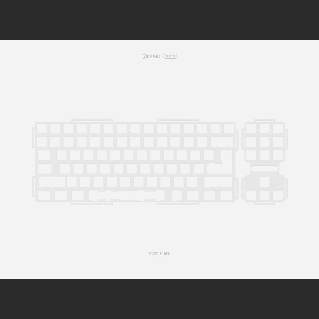 IQUNIX Super Series 1+1 Switches and Keycaps