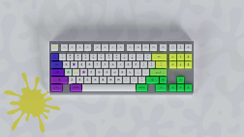 KAM Soda Squid Keycaps - Pre-Order