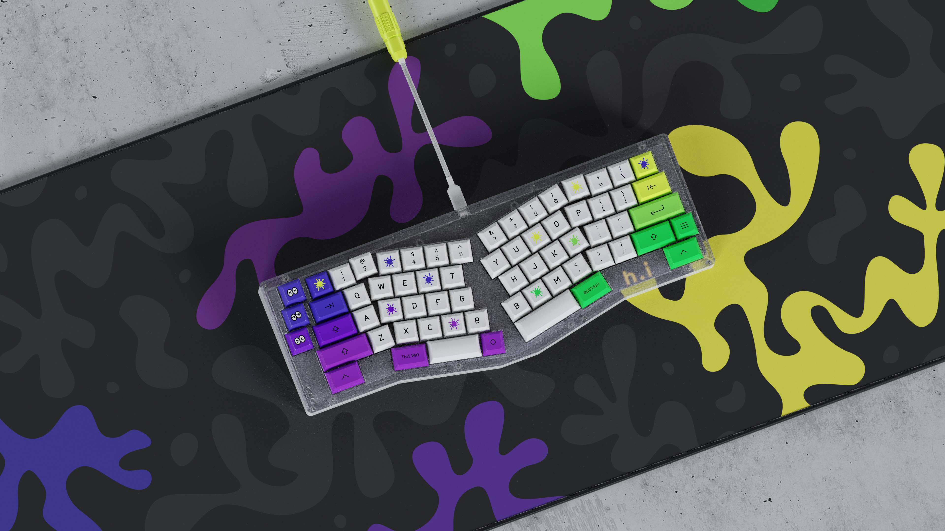 KAM Soda Squid Keycaps - Group-Buy