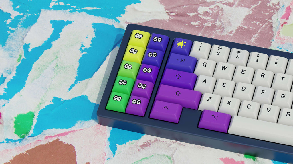 KAM Soda Squid Keycaps - Pre-Order