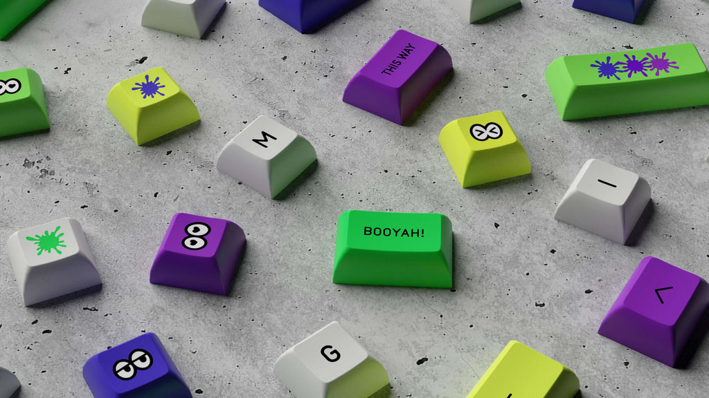 KAM Soda Squid Keycaps - Pre-Order