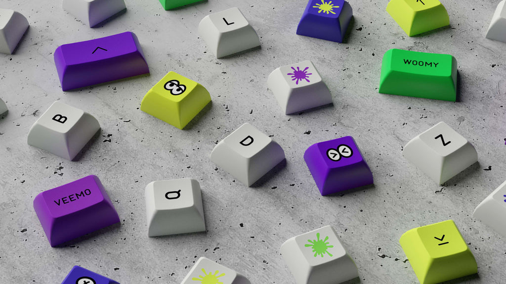 KAM Soda Squid Keycaps - Pre-Order