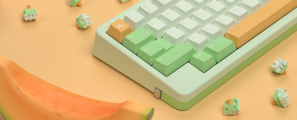 Melon Milk Keycaps
