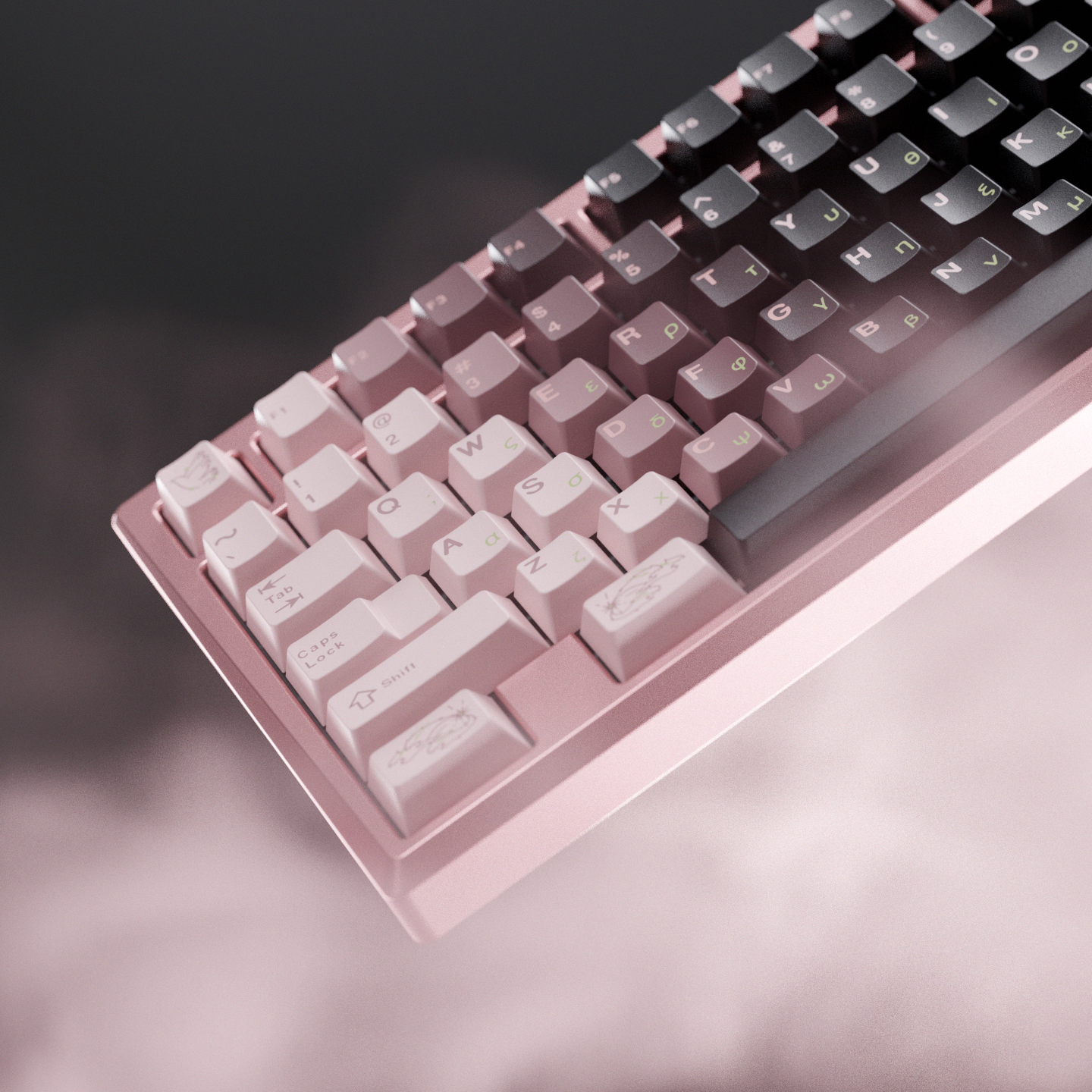 KKB Pandora Keycaps