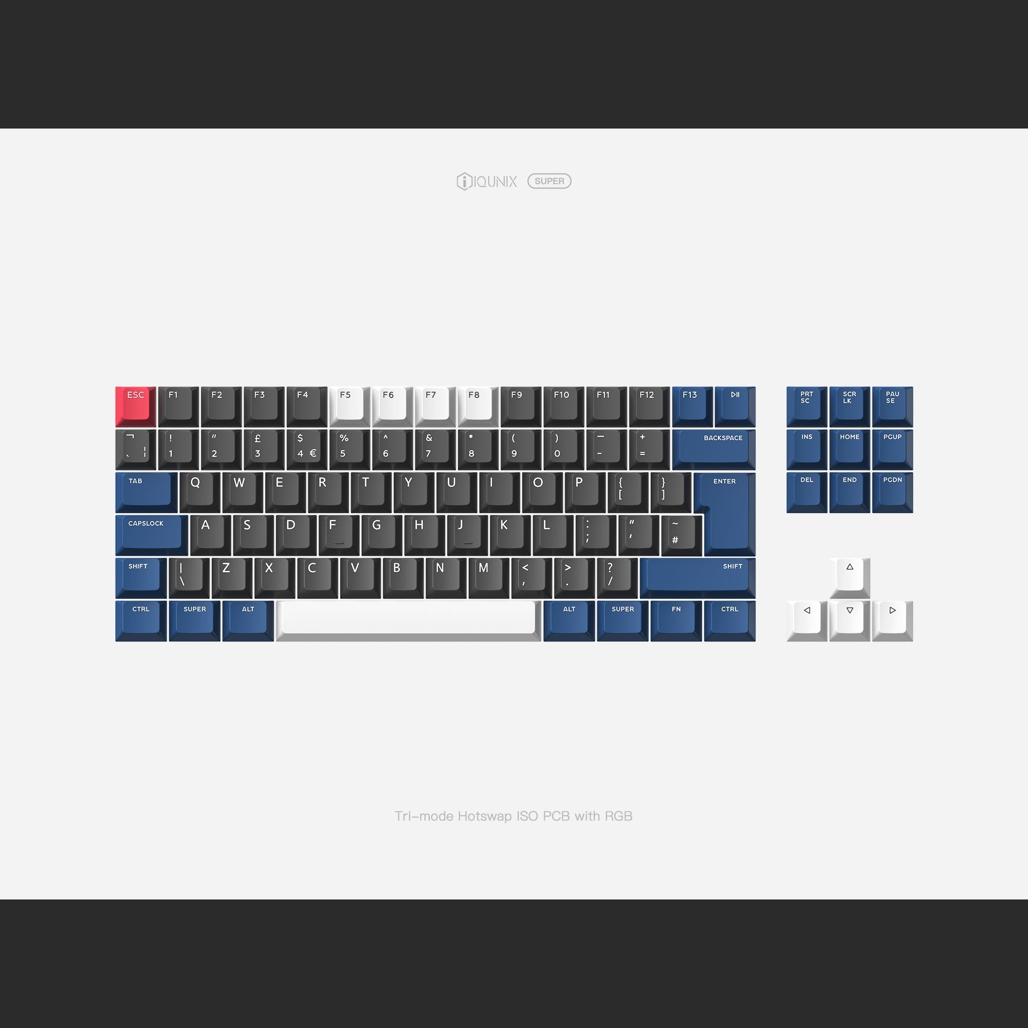 IQUNIX Super Series 1+1 Switches and Keycaps
