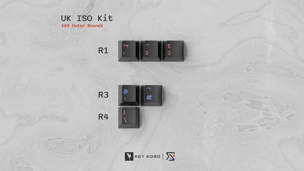 KKB Outer Bounds Keycaps
