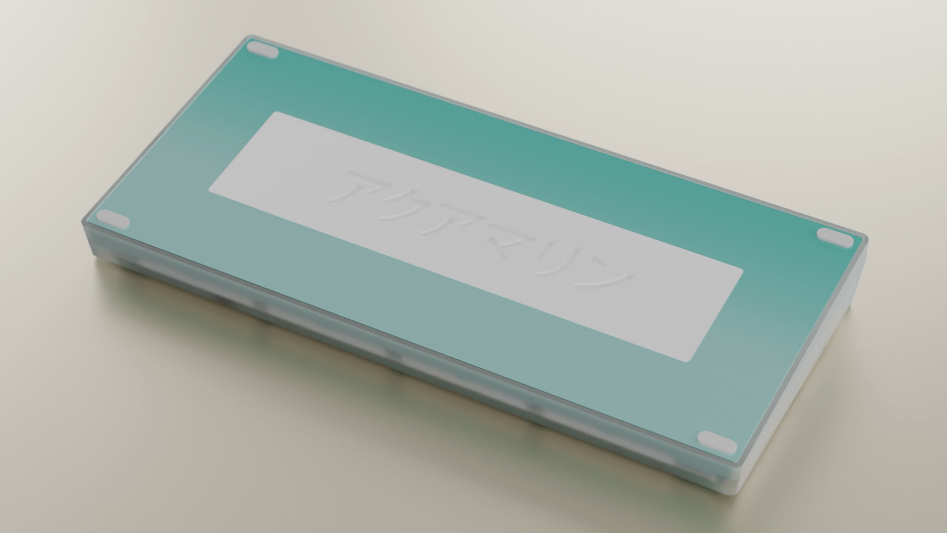 WS Akuamarin Keycaps