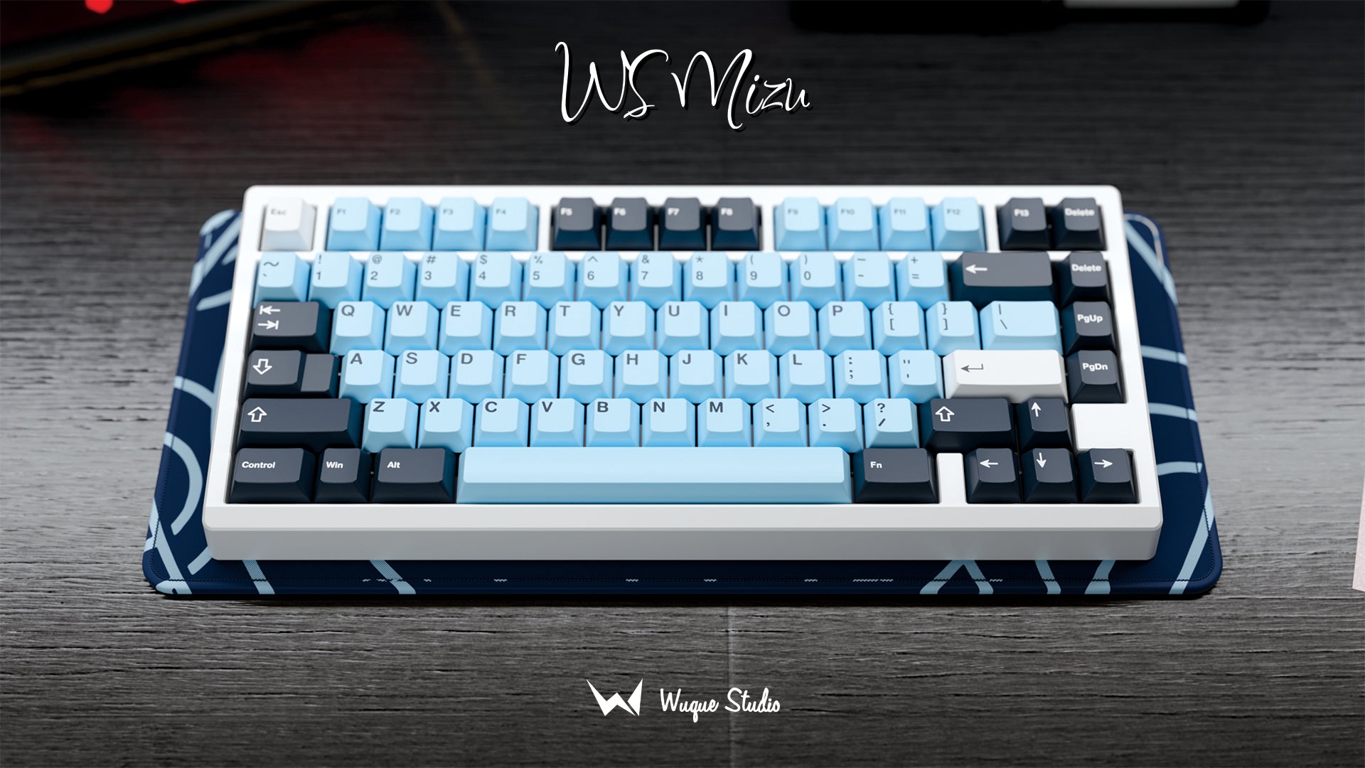 WS PBT Mizu Keycaps
