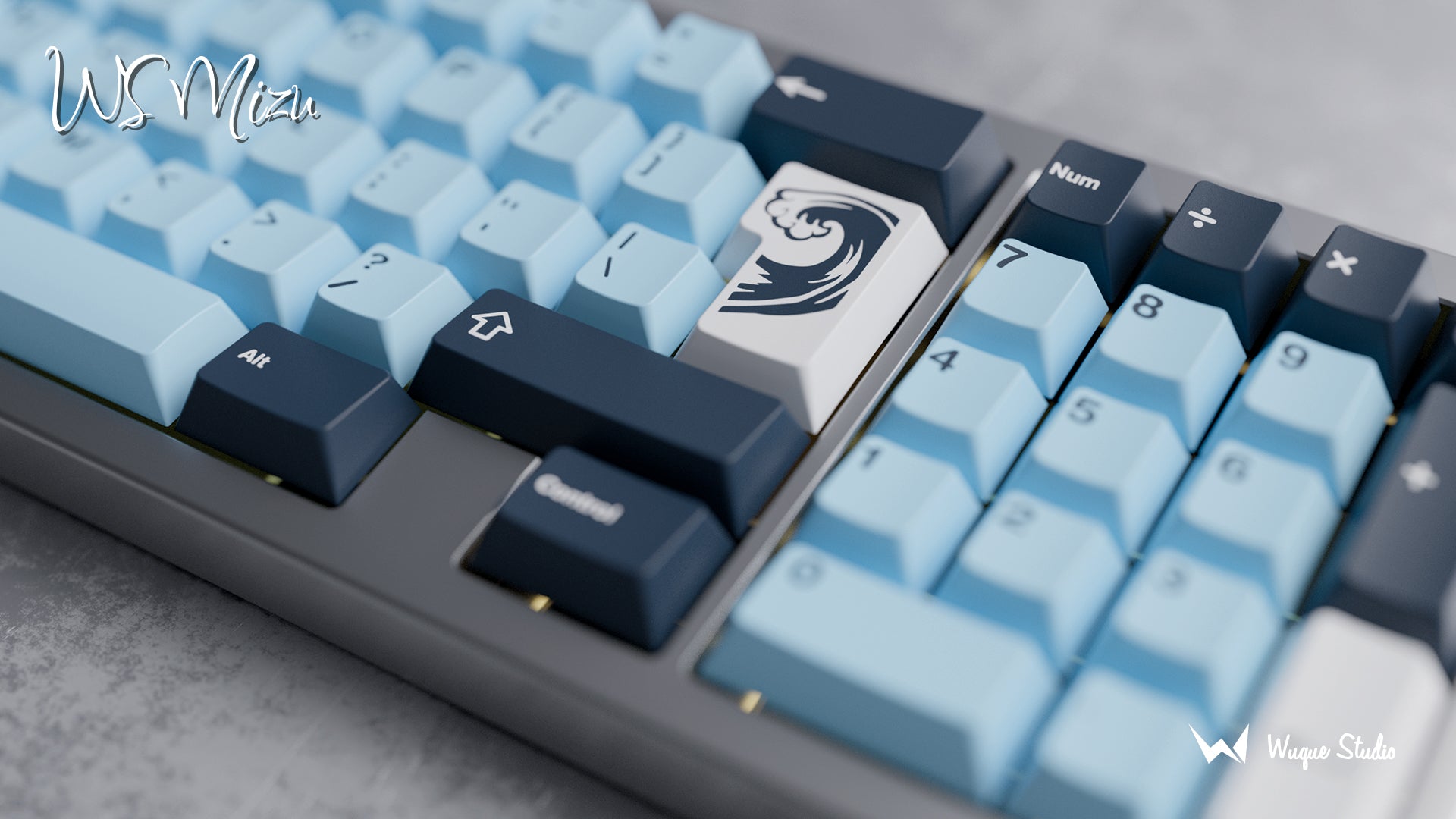 WS PBT Mizu Keycaps - Group-Buy