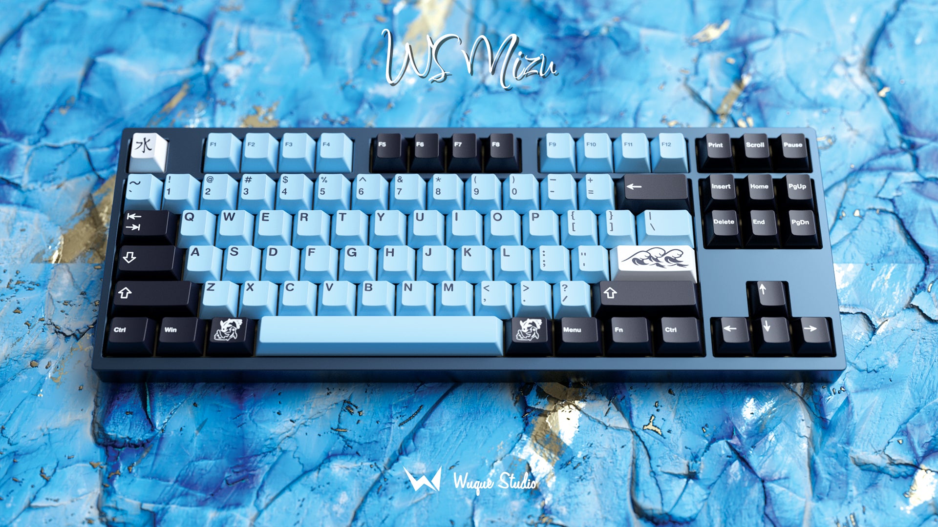 WS PBT Mizu Keycaps - Group-Buy