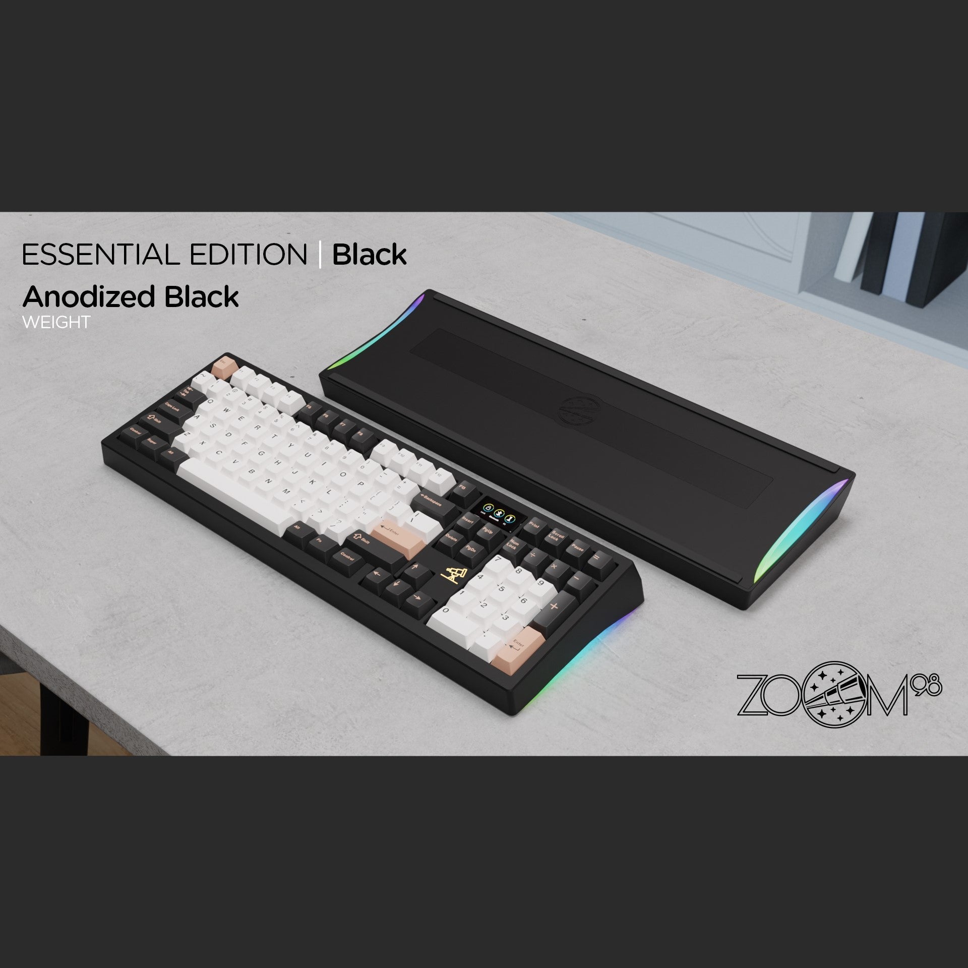 Zoom98  - Tri-Mode Non-Flex Cut PCB - Aluminium Weight Edition