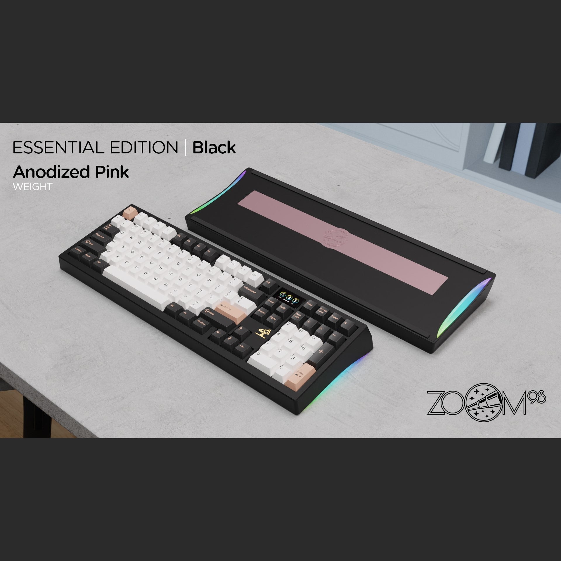 Zoom98  - Tri-Mode Non-Flex Cut PCB - Aluminium Weight Edition