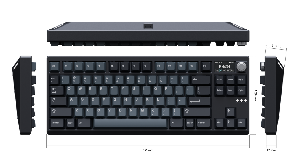 ZOOM TKL DYNA Frosted Clear - Pre-Order