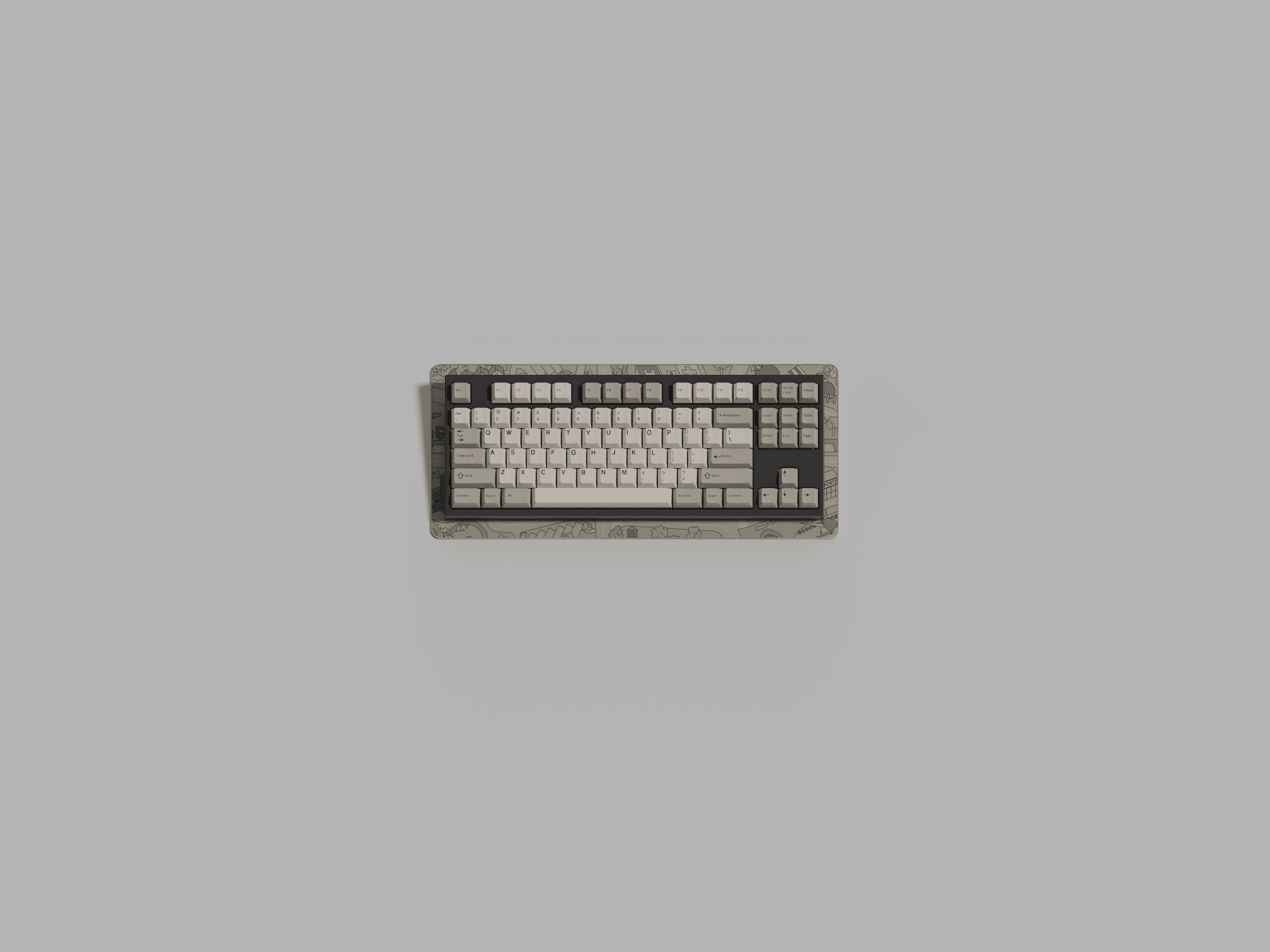 Busy Town R3 Deskmat - Pre-Order