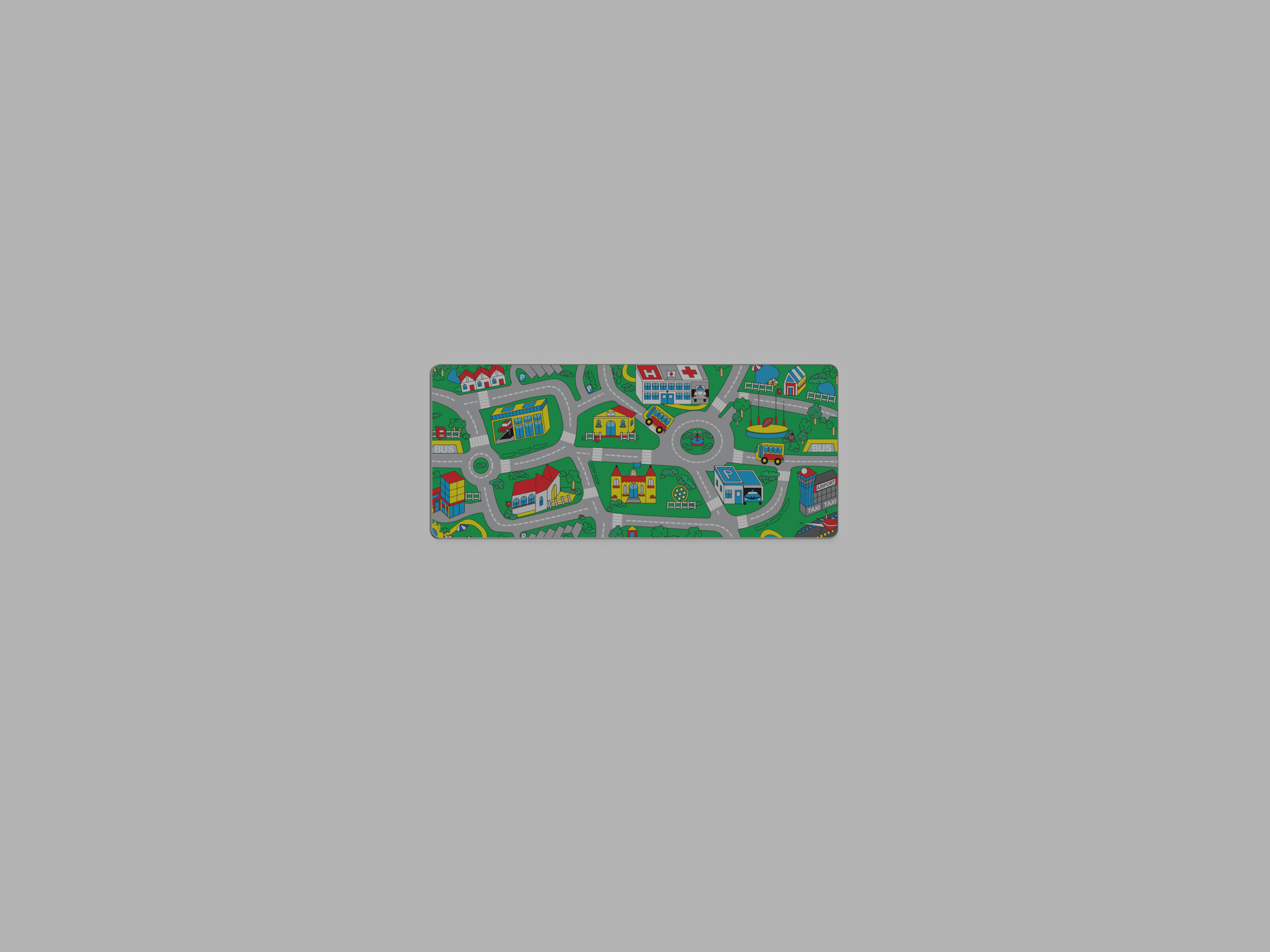Busy Town R3 Deskmat - Group-Buy