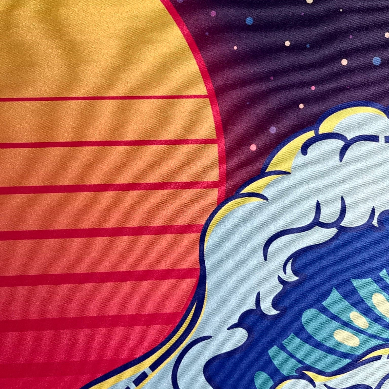 The Great Retro Wave Deskmat
