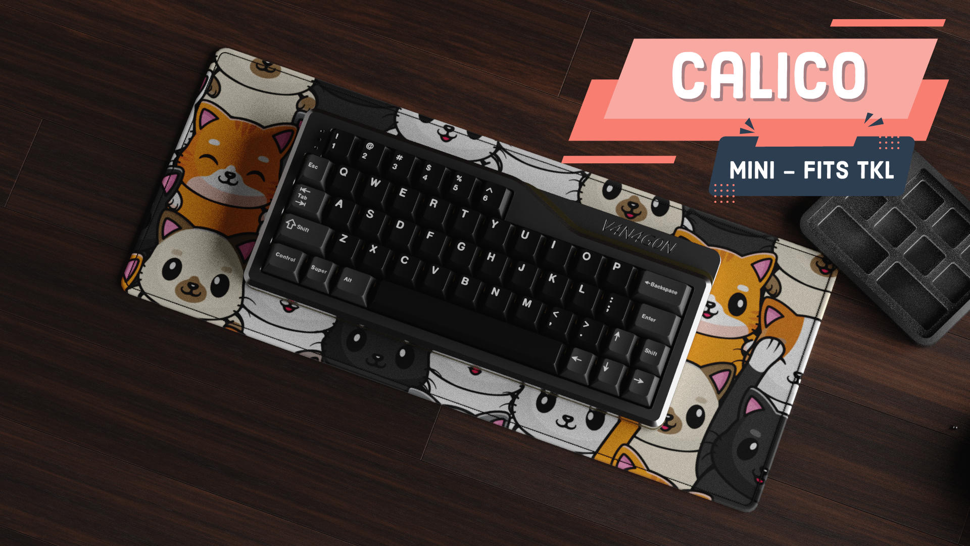 ClackyCat R2 Deskmat