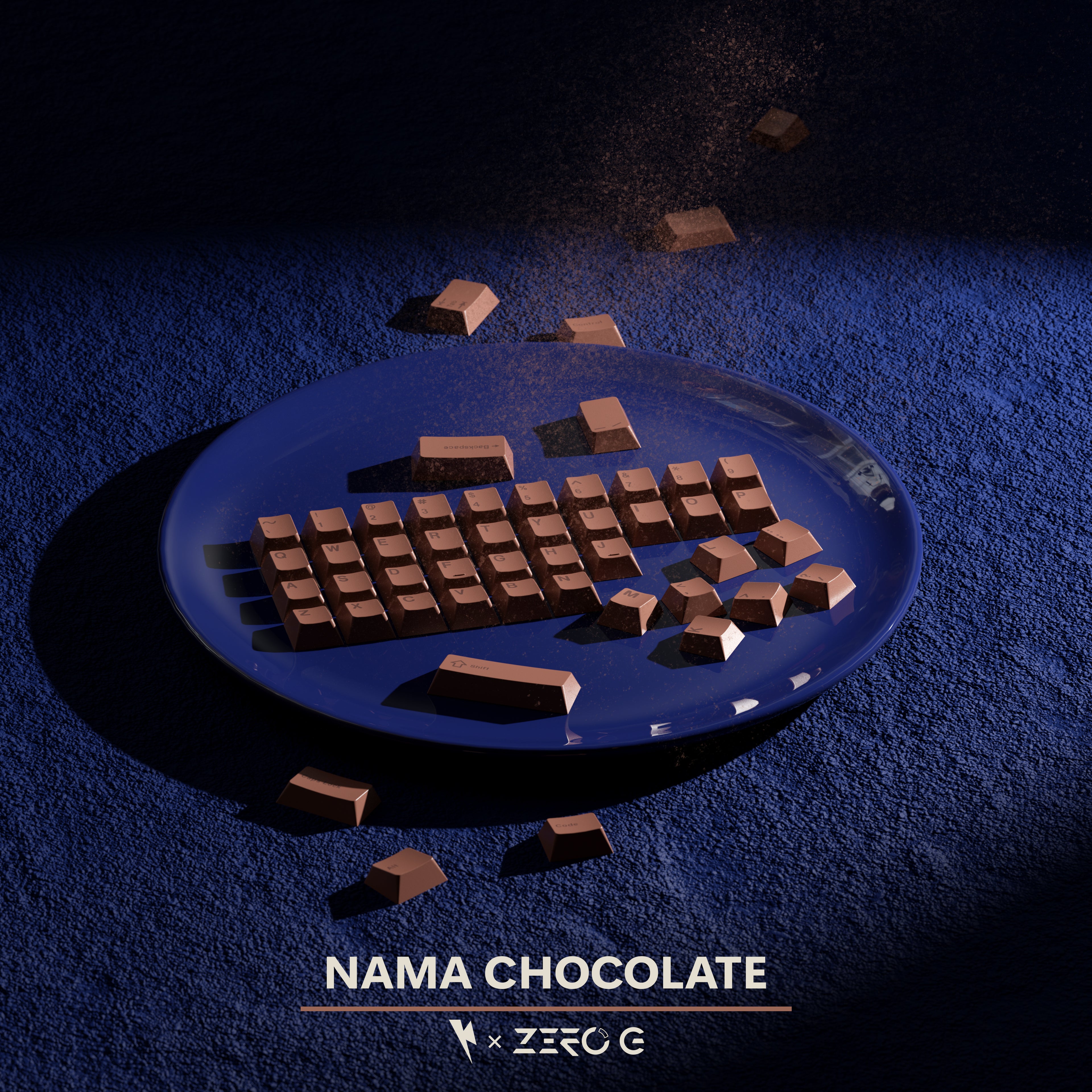 KKB Nama Chocolate Keycaps