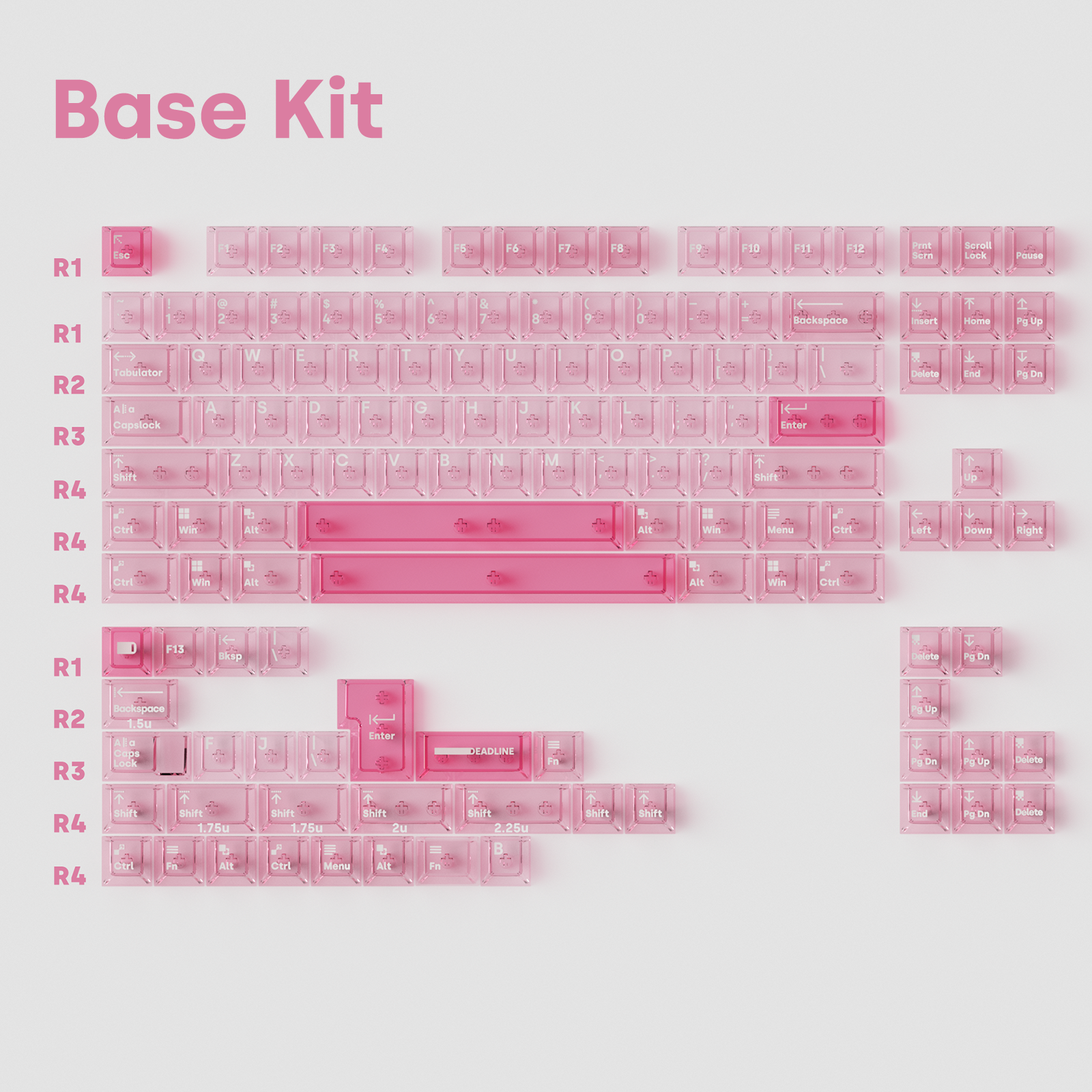 AIR-HUTT Keycaps and Switches