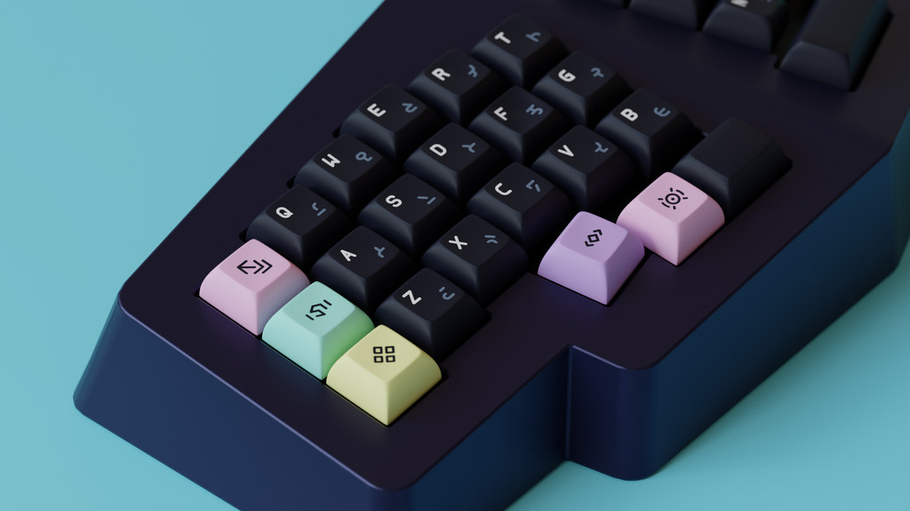KAM ASTHA Keycaps