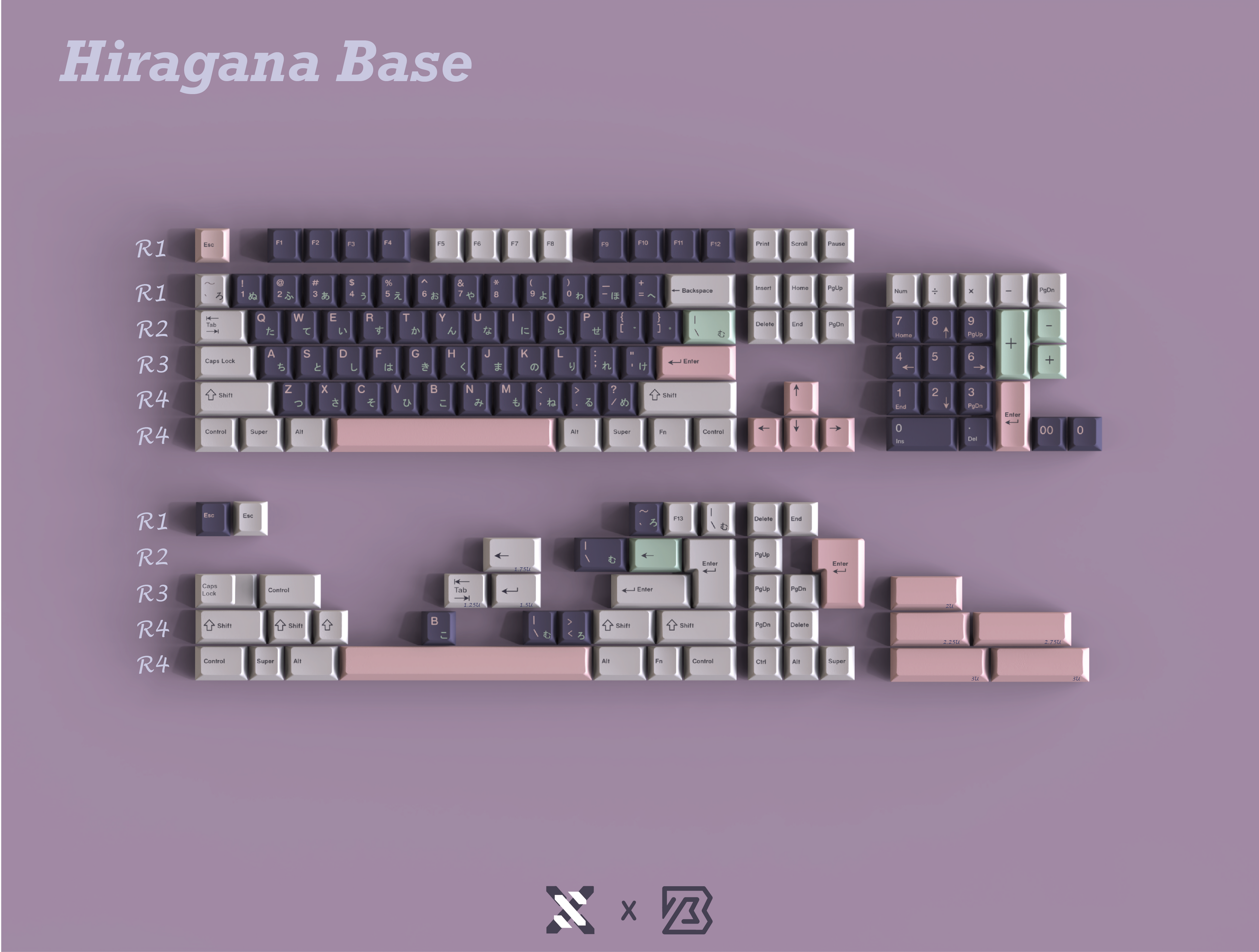 Shinobu Kocho Keycaps - Pre-Order