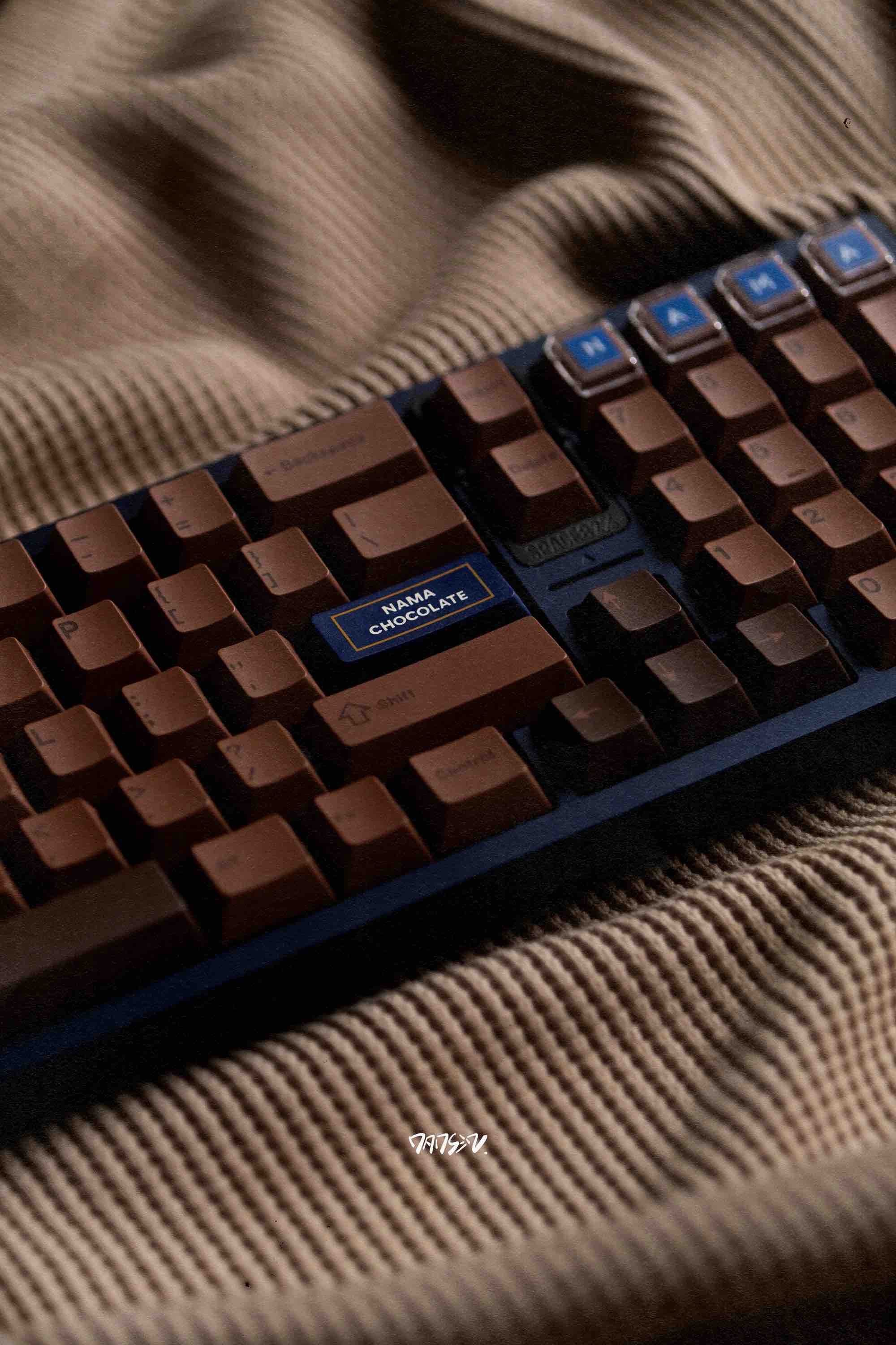 KKB Nama Chocolate Keycaps