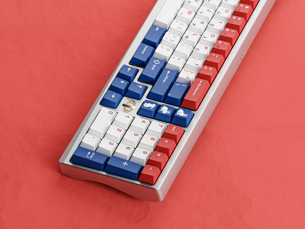 KKB Moon Rabbit Keycaps