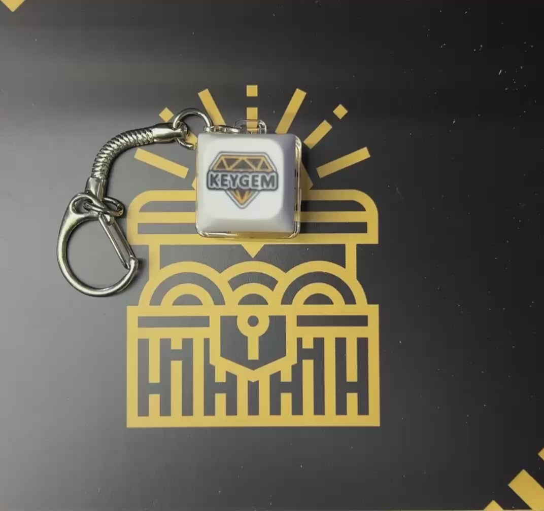 KEYGEM Fidget Toy Keychain