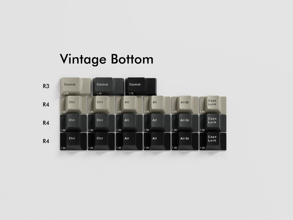 GMK CYL Vintage Keys - Group-Buy