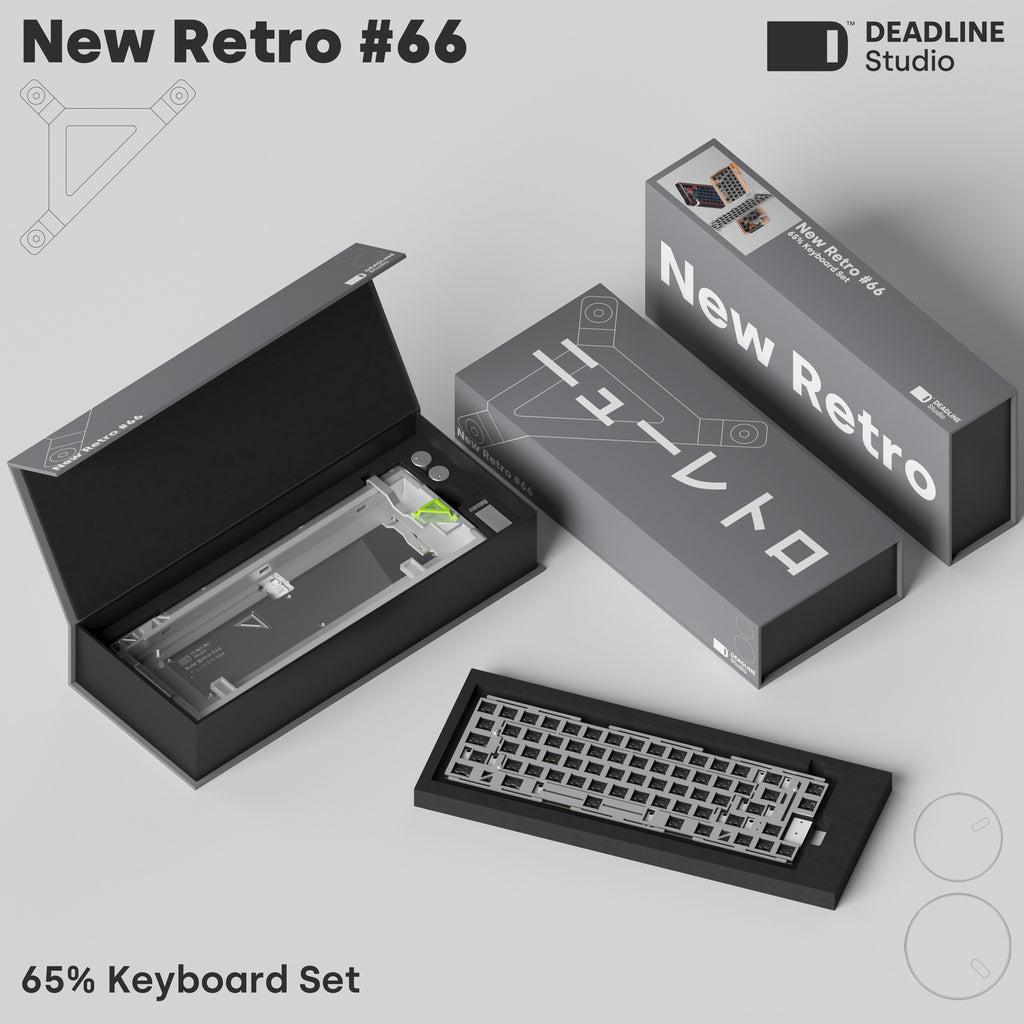 New Retro#66 65% Keyboard Kit Display Unit - B-Stock