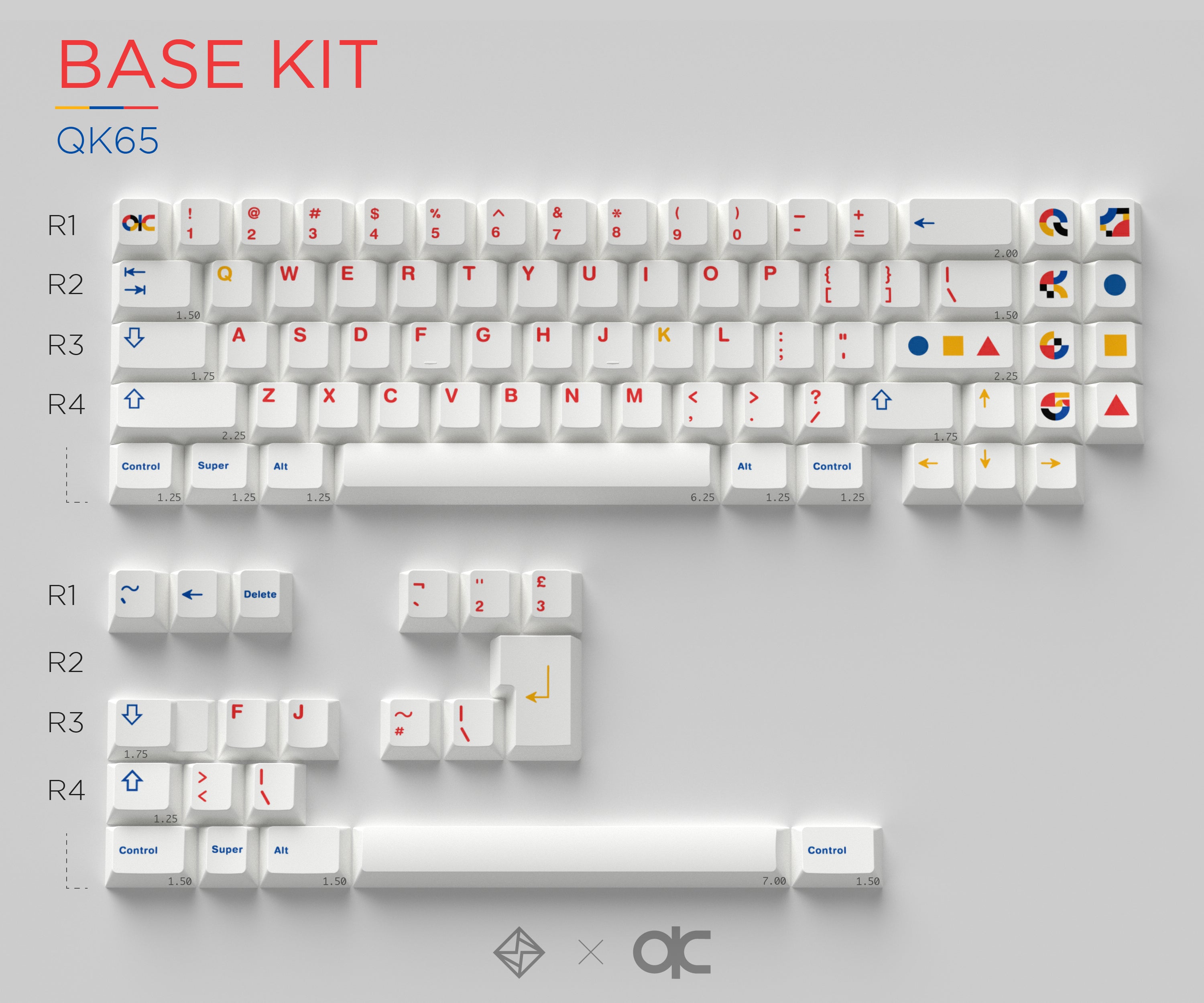 QK65 Keycaps