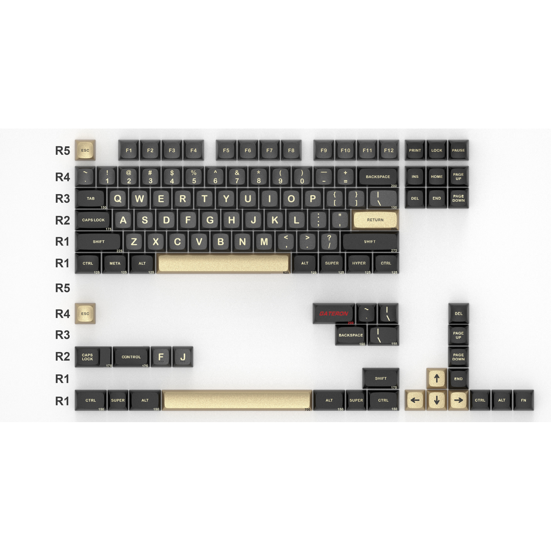 Gateron Aluminium Keycaps - Display Units